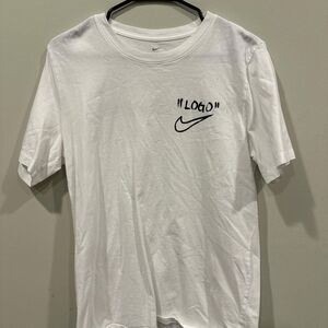 Off-white Men's White T-shirt